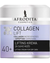 Afrodita Collagen Lift Κρέμα για ξηρές επιδερμίδες, 40+, 50 ml -1